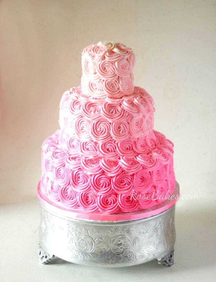 Wedding - All Pink Cake
