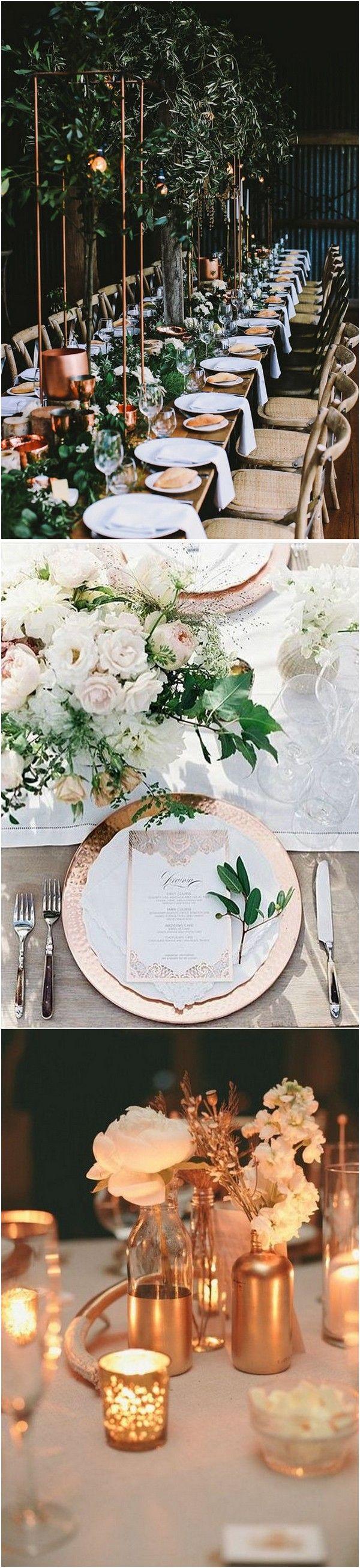 Mariage - Trending-20 Metallic Bronze And Copper Wedding Color Ideas - Page 3 Of 3