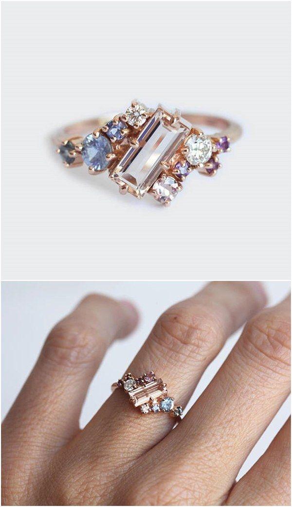 Hochzeit - 20 Unique Sapphire Engagement Rings You’ll Love