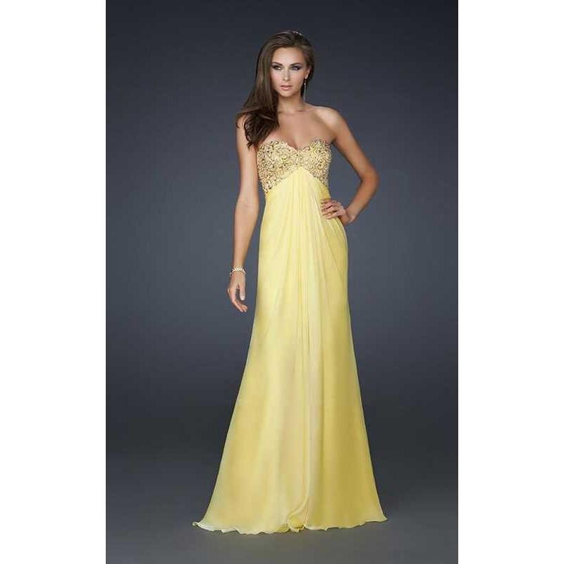 Mariage - 2017 Cute Chiffon with Beaded Floor Length Prom Dress for sale In Canada Prom Dress Prices - dressosity.com