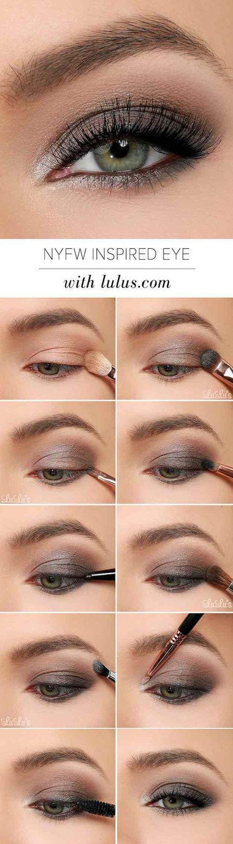 Hochzeit - NYFW Inspired Eye Makeup