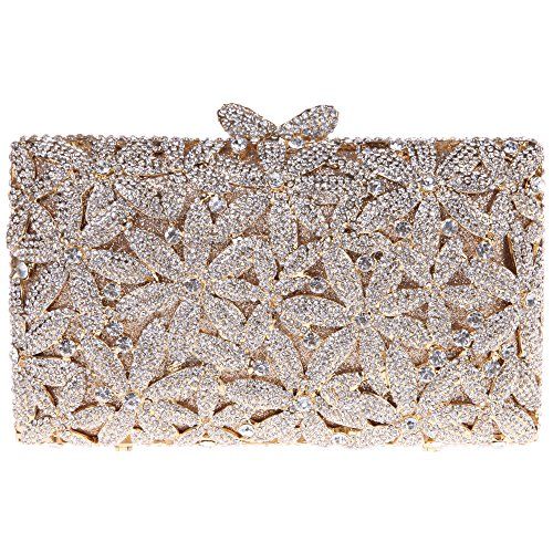 Hochzeit - Luxury Crystal Clutch Bag