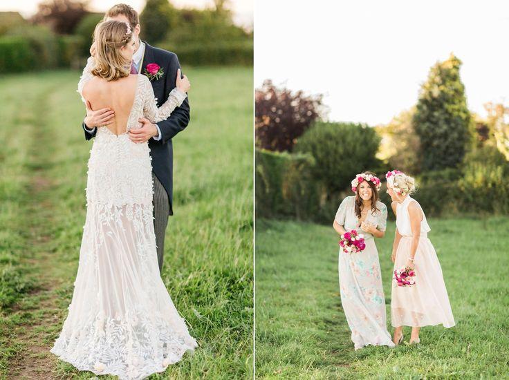 Hochzeit - A Hermione De Paula Gown For A Romantic Secret Garden Wedding