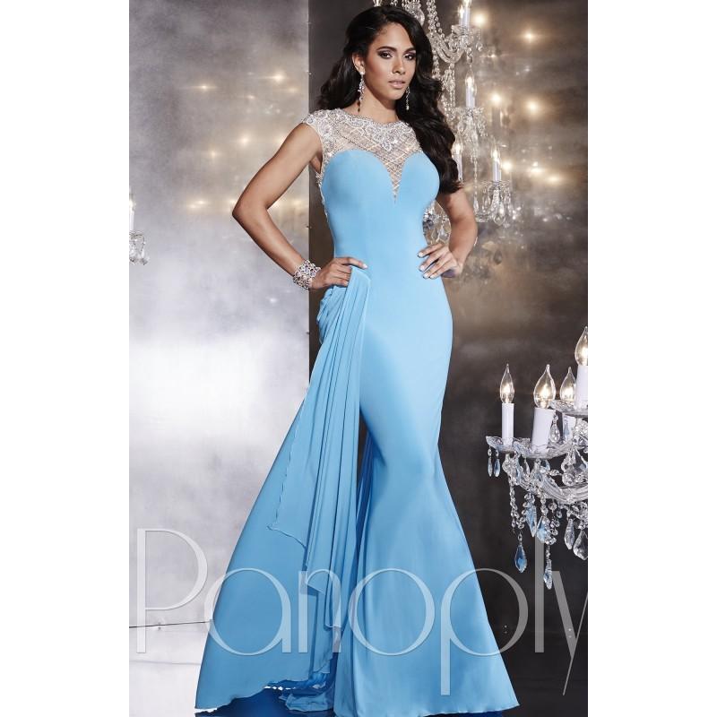 Hochzeit - Black Panoply 14780 - Jersey Knit Dress - Customize Your Prom Dress