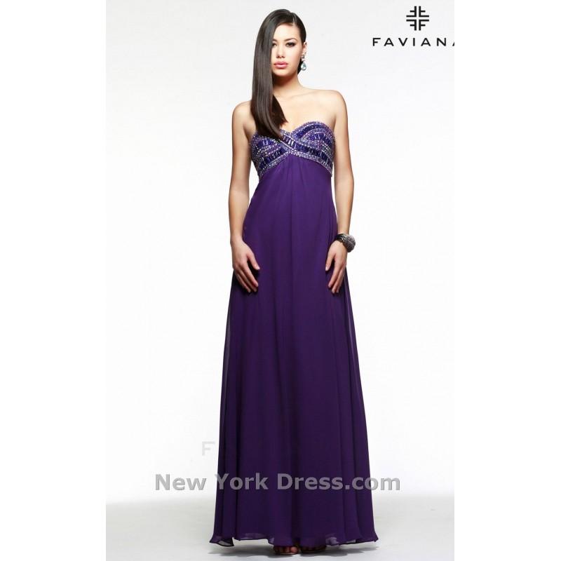 Mariage - Faviana 7553 - Charming Wedding Party Dresses