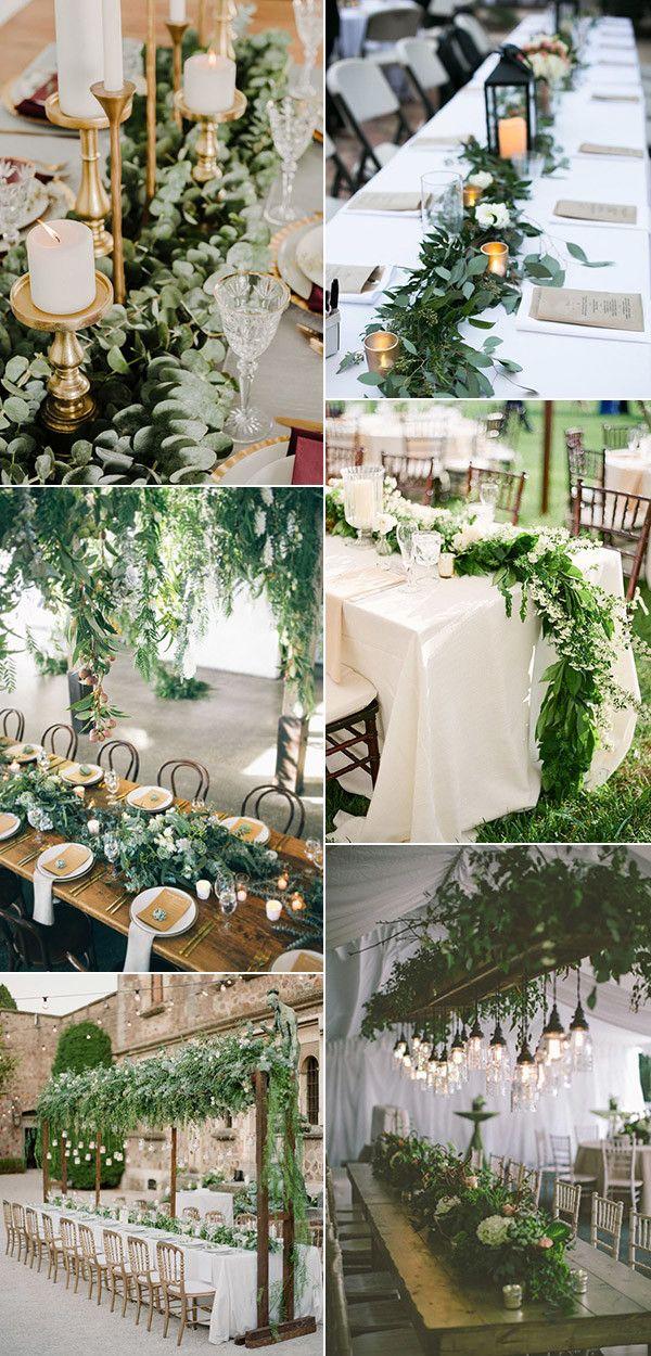 زفاف - 50  Amazing Ways To Use Green Floral At Your Wedding