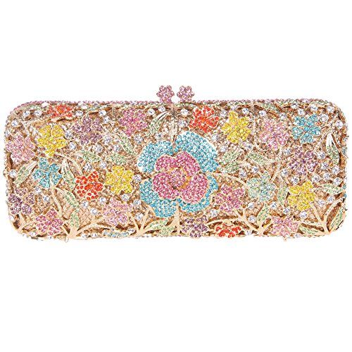 Hochzeit - Luxury Crystal Clutch Bag