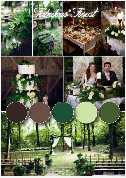 Свадьба - Kelsey   Gueorgui's Woodland Chic, Forest Inspired Wedding