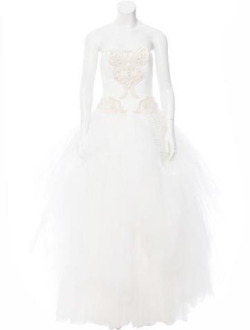 Mariage - Vera Wang Embellished Wedding Gown