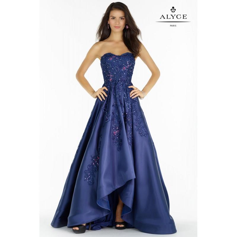 Mariage - Black Alyce Prom 6832-17 Alyce Paris Prom - Rich Your Wedding Day