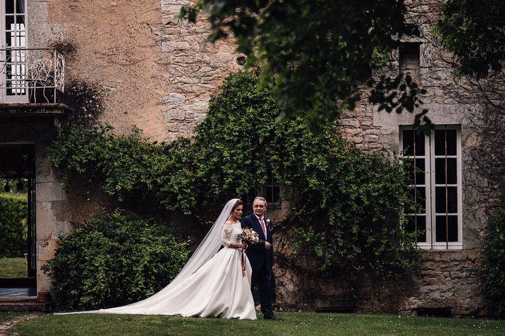 Hochzeit - Pronovias Bride Destination Wedding At Chateau Cazenac By Samuel Docker