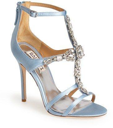 Hochzeit - Giovanna Ii Satin Ankle Strap Sandal