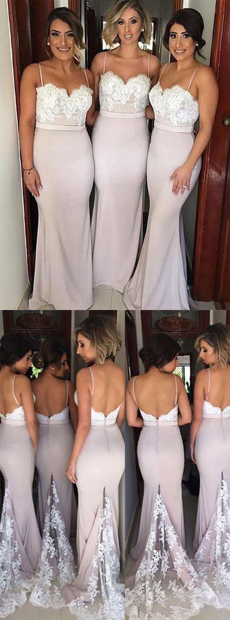 Wedding - Spaghetti Straps Bridesmaid Dresses