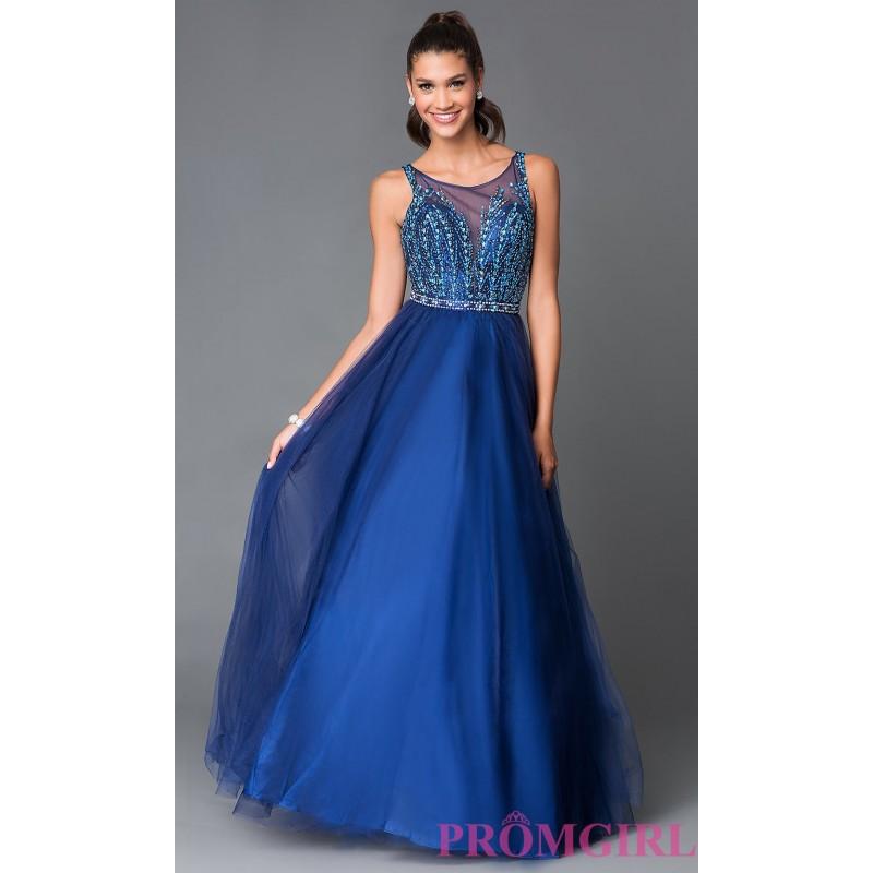 زفاف - Sleeveless Floor Length Prom Dress E1899 - Brand Prom Dresses