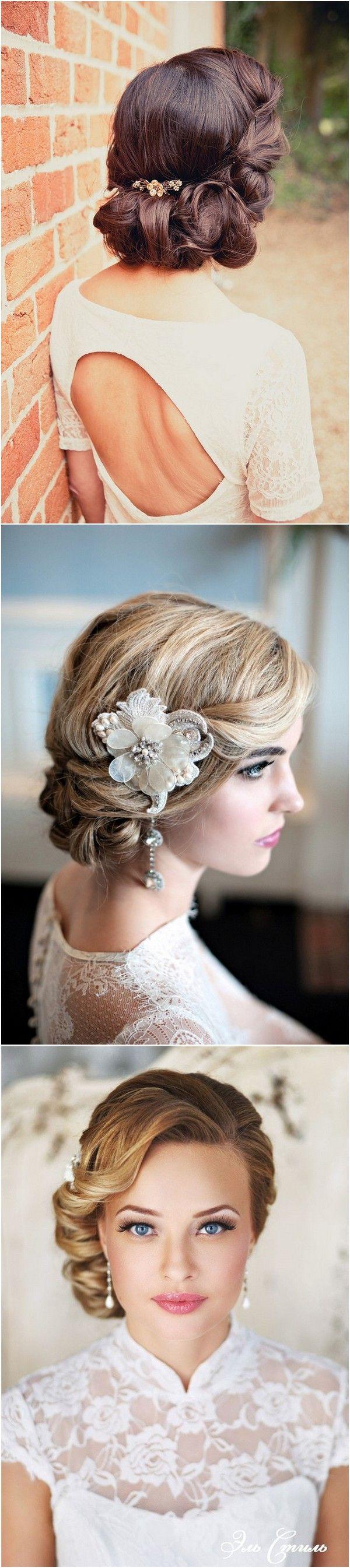 Hochzeit - Top 20 Vintage Wedding Hairstyles For Brides - Page 2 Of 3
