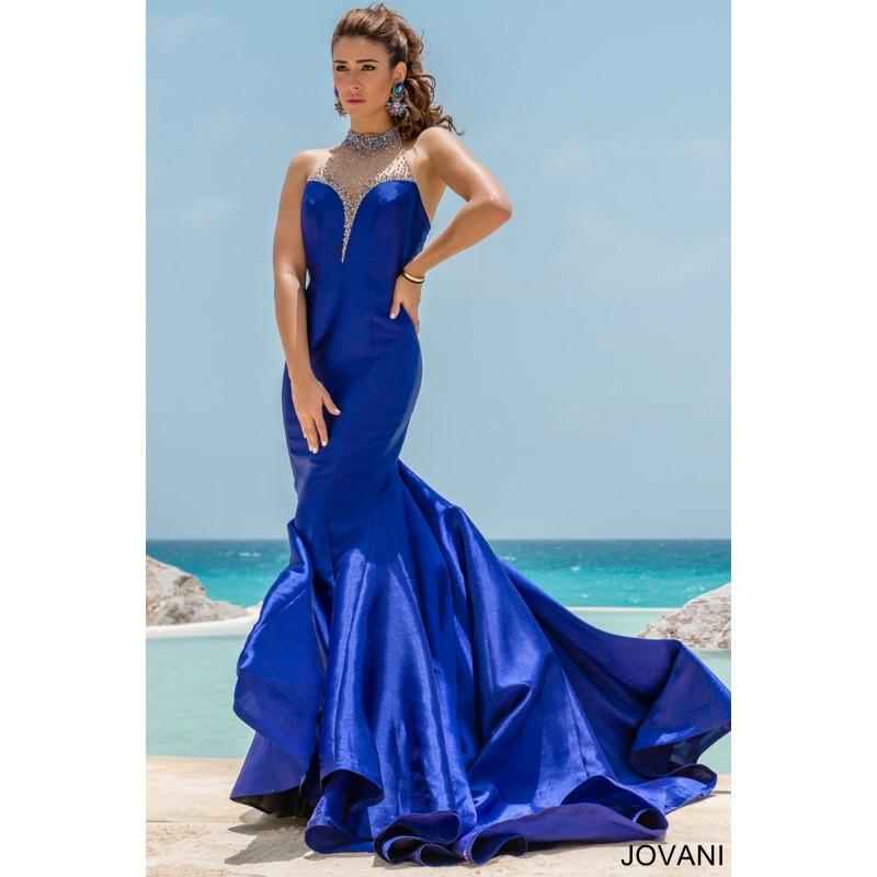 Hochzeit - Halter Mermaid Dress 27450 -  Designer Wedding Dresses