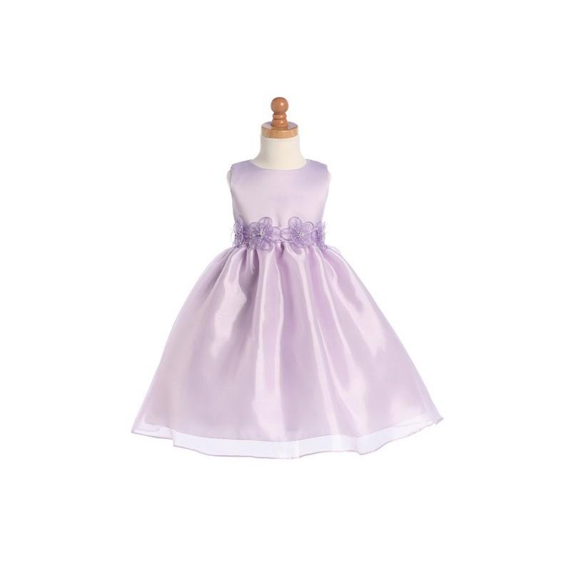 Mariage - Blossom Lilac Satin Bodice w/ Organza Skirt Style: BL202 - Charming Wedding Party Dresses