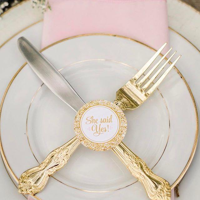 Mariage - Pink & Gold Baby Shower Party Ideas