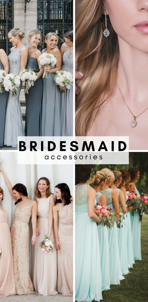 Hochzeit - Accessories For Your Bridesmaids
