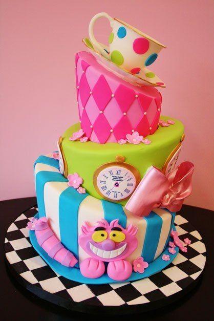 Hochzeit - Alice In Wonderland Inspired Birthday Party Ideas