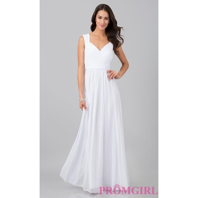 Hochzeit - Floor Length Sleeveless Dress - Brand Prom Dresses