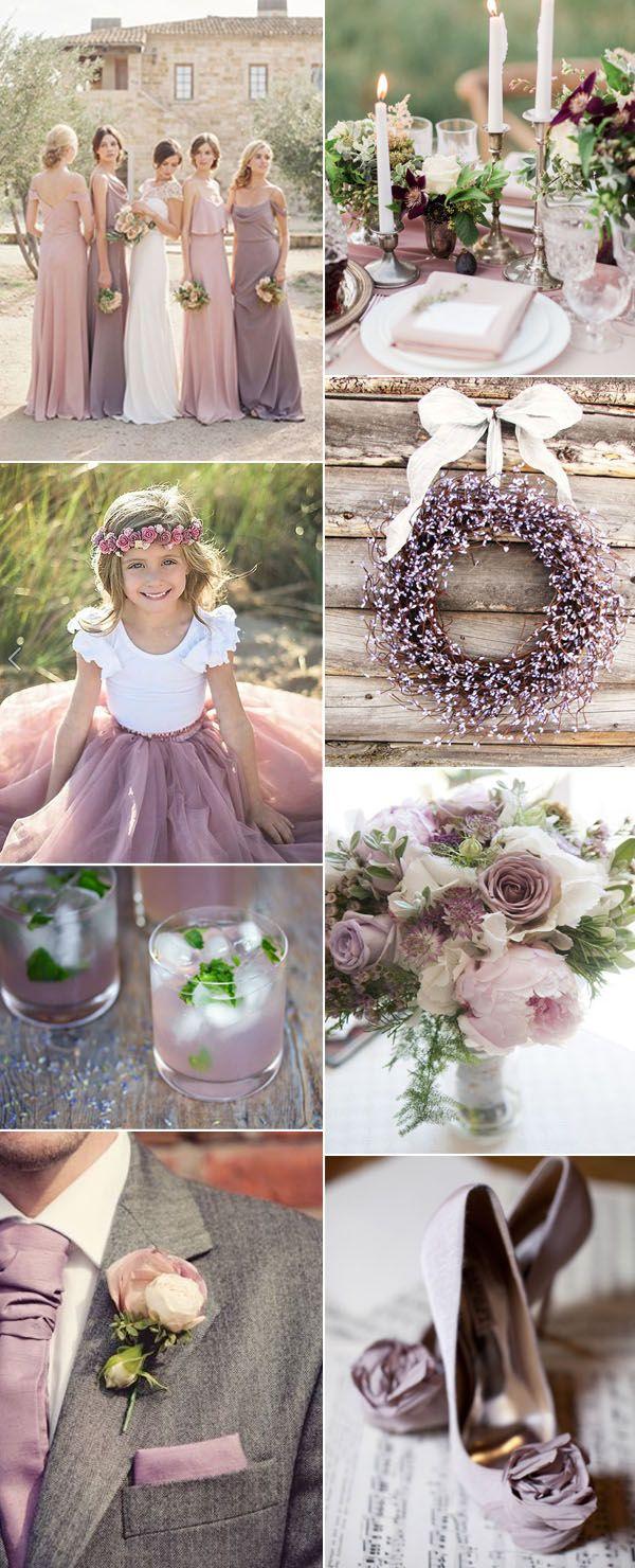 Hochzeit - 5 Fabulous Shade Of Purple Wedding Color Ideas