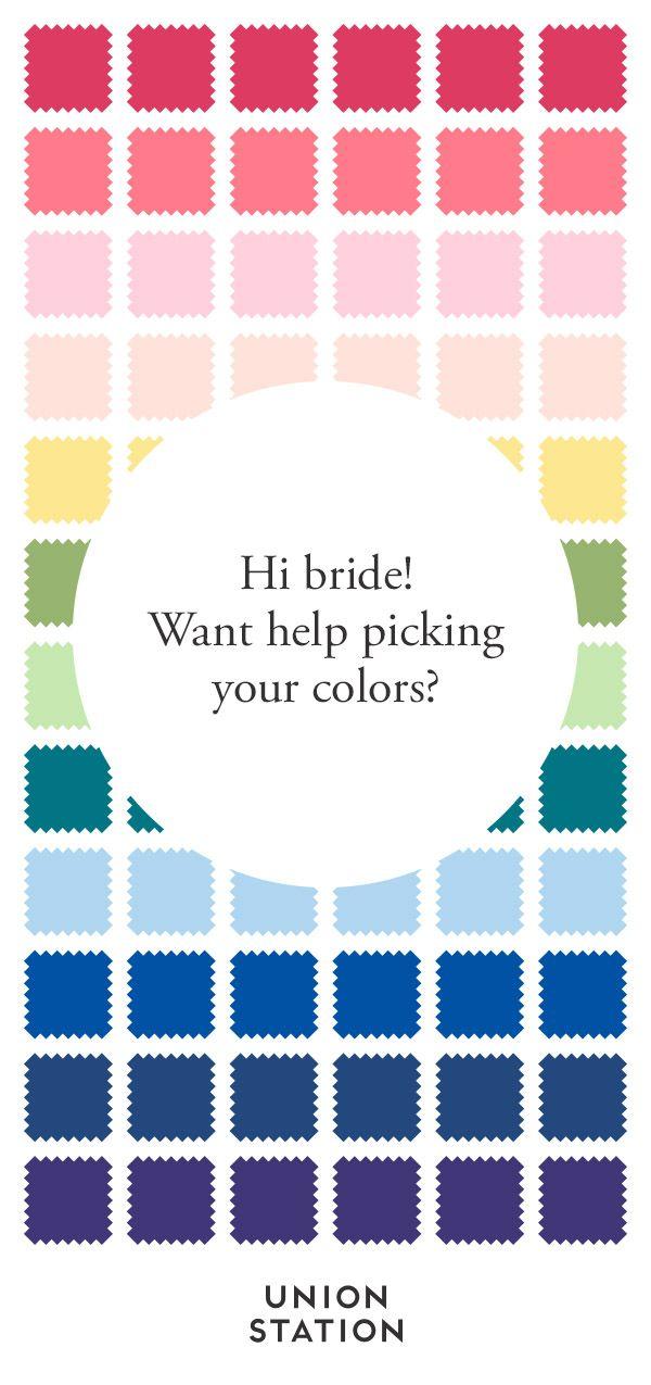 Hochzeit - Fabric Swatch Colors