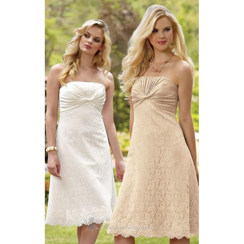 زفاف - Lace Skirt Dress By Jordan 145 - Bonny Evening Dresses Online 