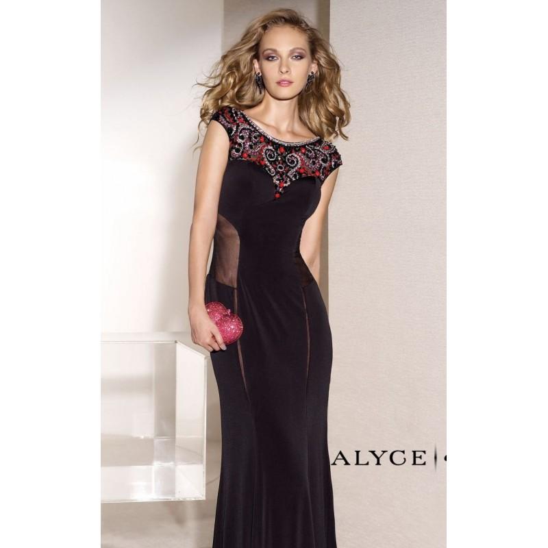 Hochzeit - Embellished Dresses by Alyce Prom 6339 - Bonny Evening Dresses Online 