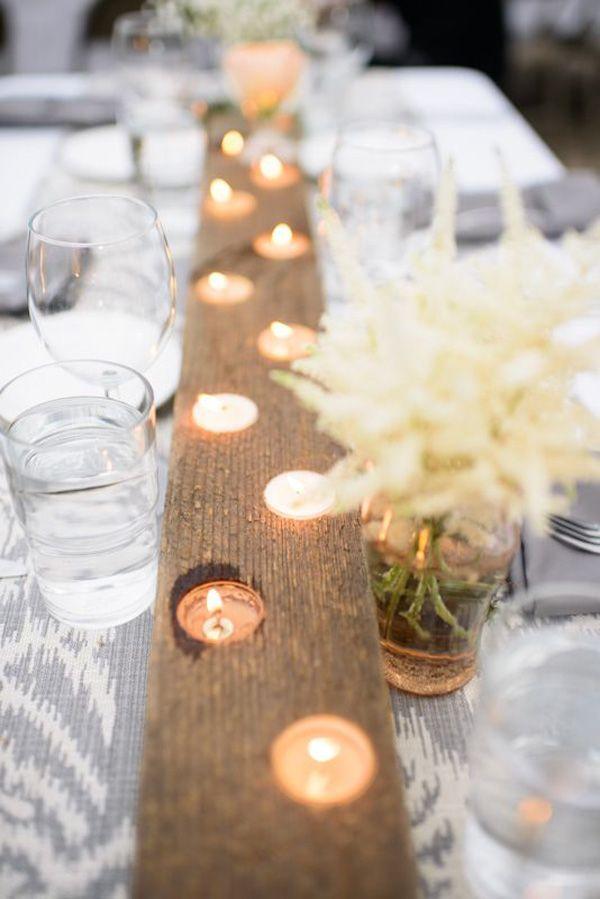 Свадьба - 20 Romantic Wedding Ideas With Candles
