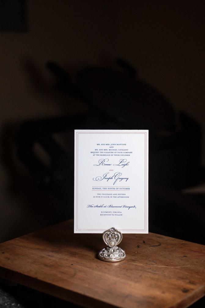 Свадьба - Letterpress Wedding Invitation, Letterpress RSVP card, Letterpress Wedding, Letterpress Menu, Letterpress Wedding Program, wishing well