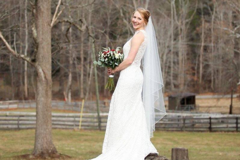 Wedding - Wedding Veil Cascade Fingertip or Waltz Rolled Edge, Bridal Veil C90ROE