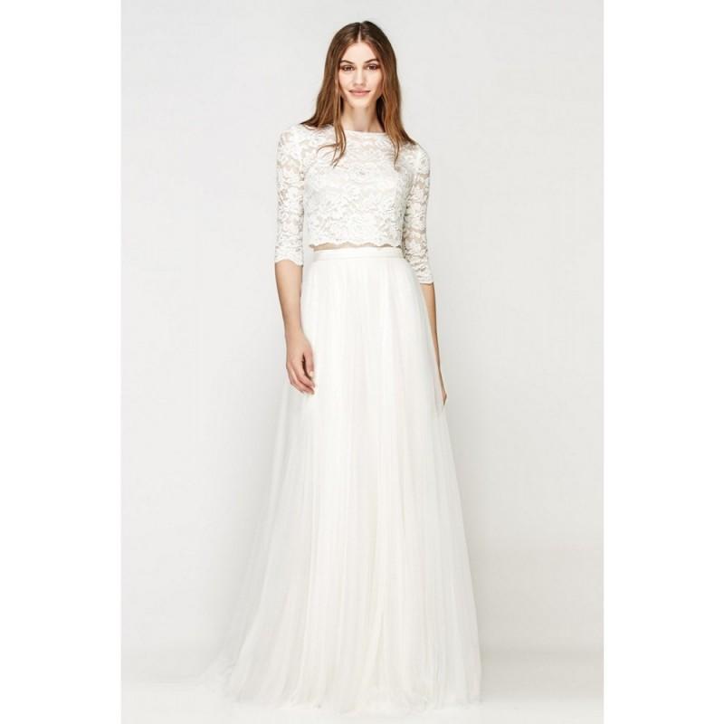 Mariage - Willowby 56115 Lanikai Crop Top - Crop Top Watters Dress - 2017 New Wedding Dresses