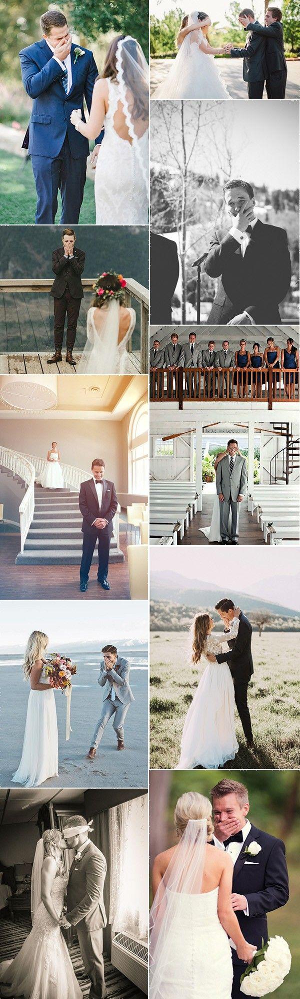 Mariage - 15 Touching Groom First Look Wedding Photos - Page 2 Of 2