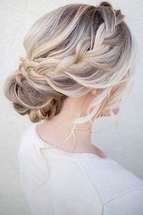 Wedding - 36 Messy Wedding Hair Updos For A Gorgeous Rustic Country Wedding To Chic Urban Wedding