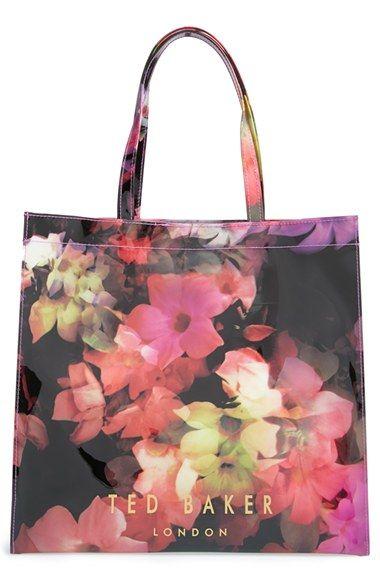 Hochzeit - Women's Ted Baker London 'Large Floral Icon' Tote