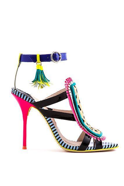 Hochzeit - Sophia Webster Fall Lookbook - Colorful, Cute Shoes
