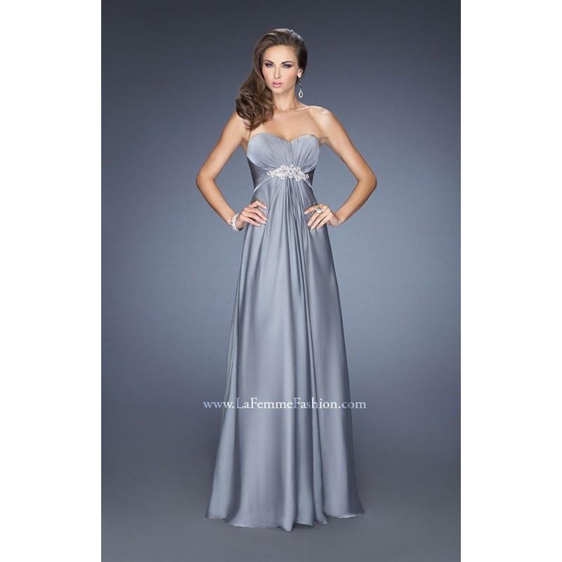 Hochzeit - Apricot La Femme 19759 - Chiffon Dress - Customize Your Prom Dress