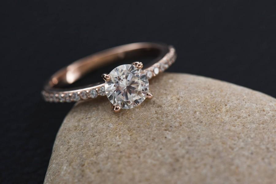 زفاف - Unique Rings For Her,Rings For Women,Engagement Ring Set,wedding ring set,promise ring for her,princess ring,24k gold ring 1