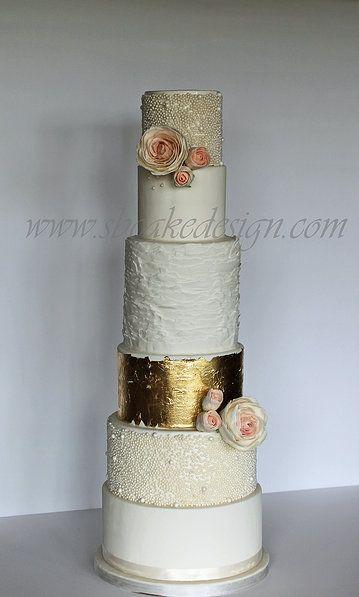 زفاف - Gold Wedding Cakes