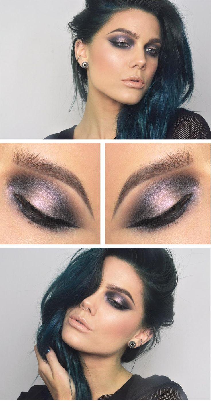زفاف - Metallic Purple Eye Shadow