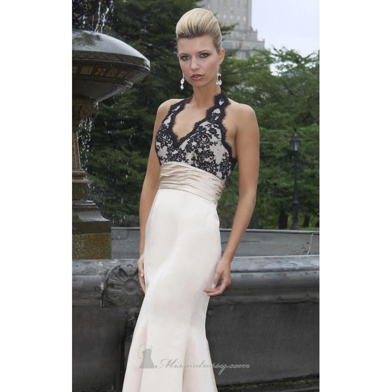 زفاف - Scalloped Haltered Gown by Alexia Couture 830 New Arrival - Bonny Evening Dresses Online 