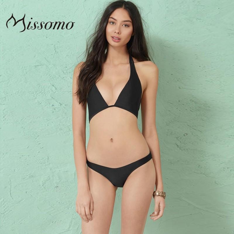 Mariage - Fashion romantic sexy hanging neck-bow-tie a piece swimming costumes - Bonny YZOZO Boutique Store