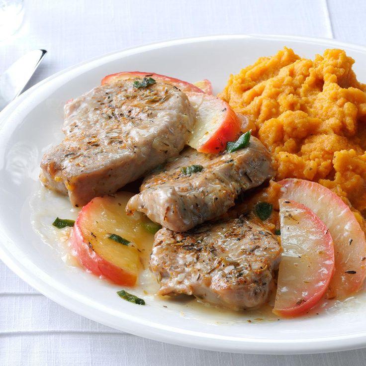 Mariage - Pork Medallions With Sauteed Apples