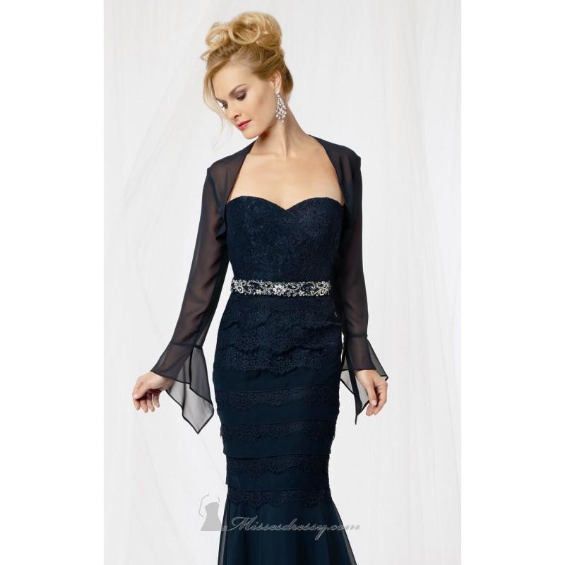 Hochzeit - Flared Skirt Gown Dresses by Jordan Caterina Collection 8003 - Bonny Evening Dresses Online 