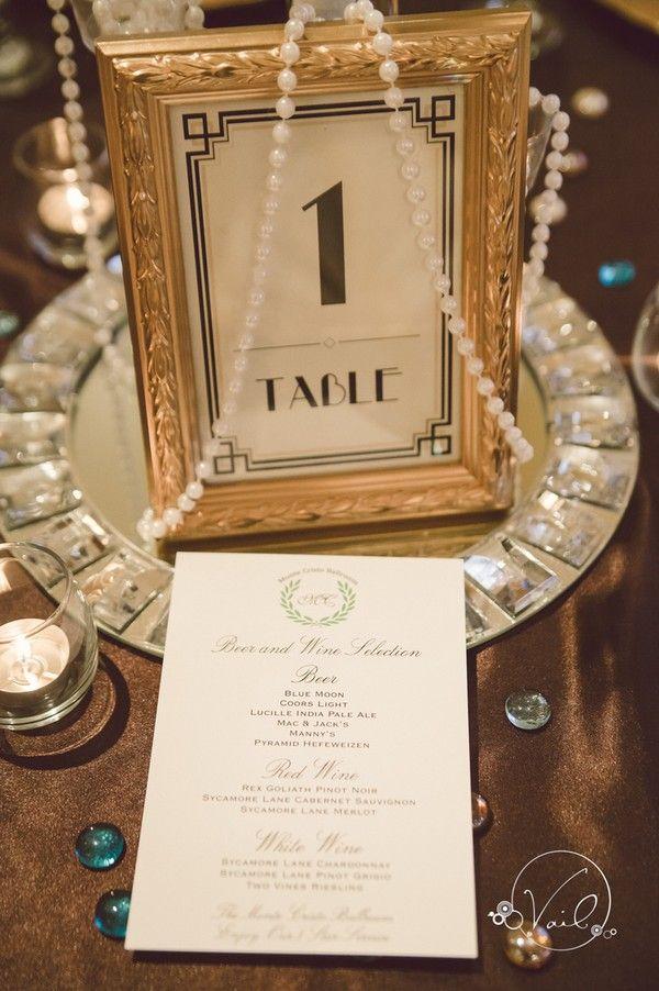 Wedding - 30 Great Gatsby Vintage Wedding Ideas For 2018 Trends - Page 3 Of 3