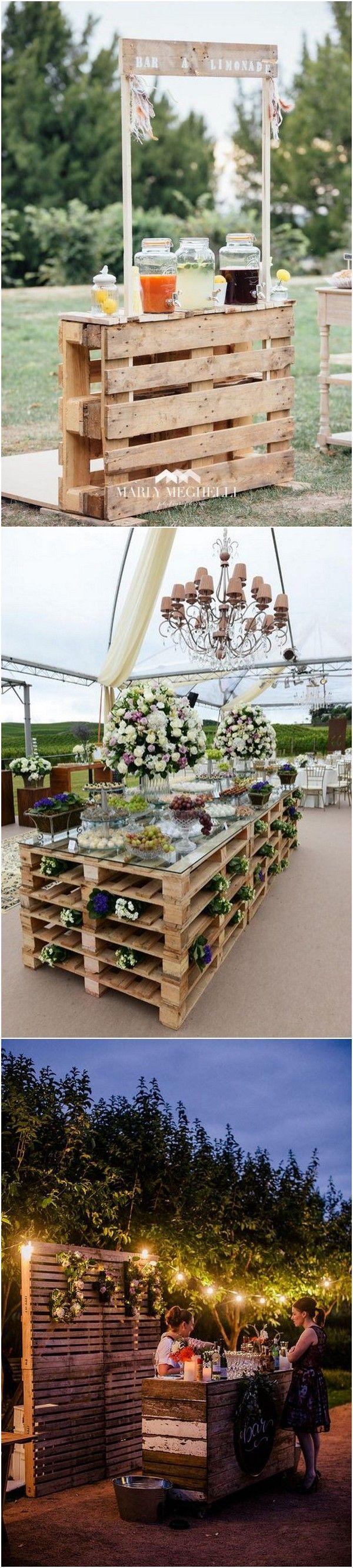Wedding - 24 Ideas To Use Wood Pallet For Your Country Wedding - Page 2 Of 2