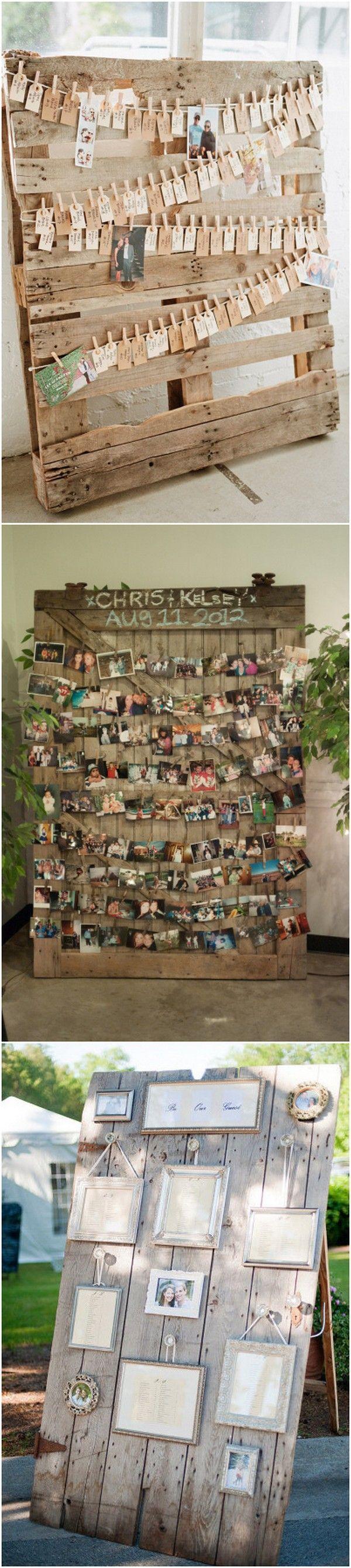 Mariage - 24 Ideas To Use Wood Pallet For Your Country Wedding