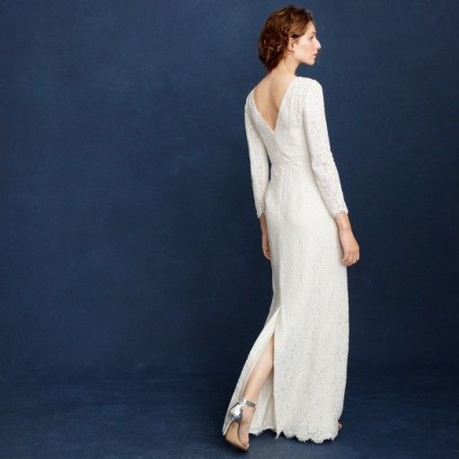 Hochzeit - J Crew Isabel Gown Size 4 Wedding Dress