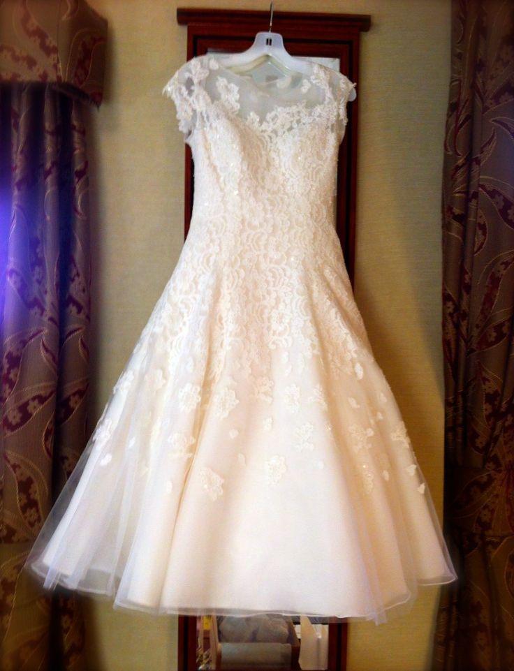 Wedding - Oleg Cassini, CMK513, Size 8 Wedding Dress